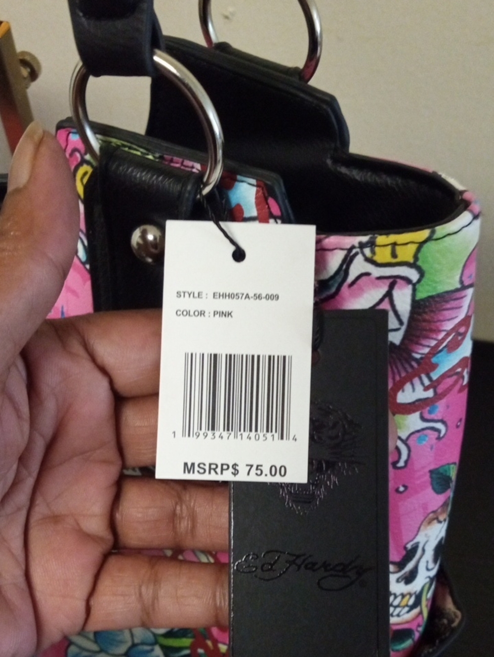 ED Hardy Tattoo Tote Nwt - Picture 5 of 10